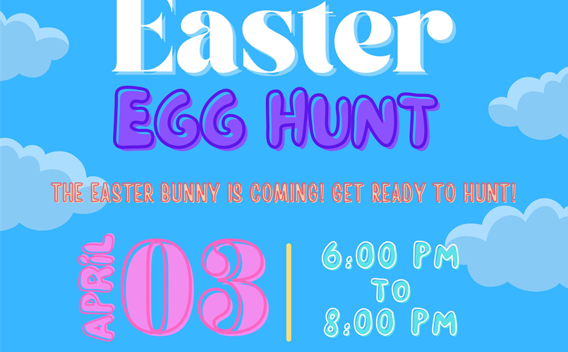 3RD ANNUAL ROB NELSON EASTER EGG HUNT